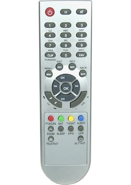 Kumanda 503 KR1750-KORAX,DECKTRON,CREA,STARSAT