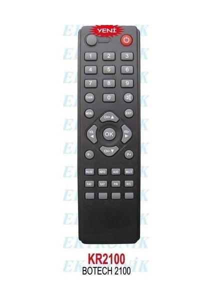 Kumanda 872 KR2100-BOTECH BC-S102