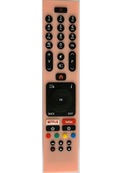 Kumanda 1174 KK1130 RML11306 VSBY19-VESTEL Netflix Youtube LCD