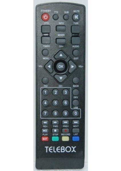 Kumanda 1688-TELEBOX,GLOBEX