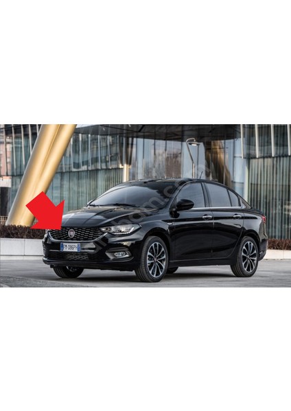 Fiat Linea Em Eski Model Ön Panjur Izgarası Siyah Nikelajlı Kromlu (735439412)