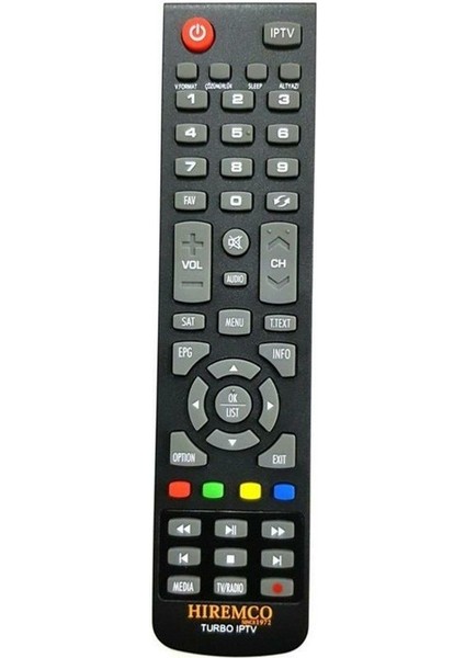 Kumanda 1711-HIREMCO Turbo Hd