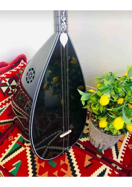 Siyah Inci Yarı Profesyonel Kısa Sap Bağlama fiyatları