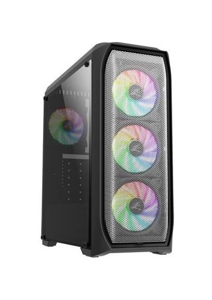 N5MF 700W 4X120MM RGB FAN USB 3.0 ATX SİYAH KASA