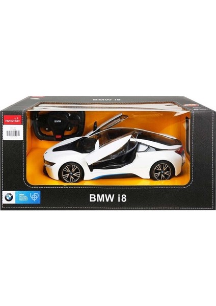 R/c 1/14 Uzaktan Kumandalı Kapıları Açılan USB Şarjlı Bmw I8 Araba - Beyaz fiyatları