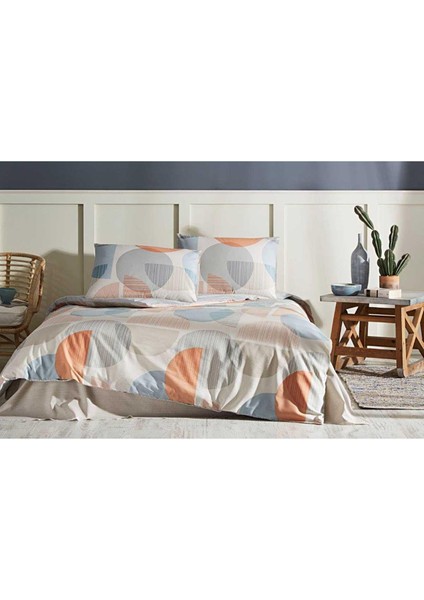 Nev Colores Nevresim Takımı Çift Kişilik Bej