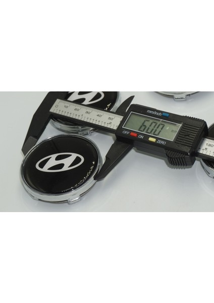 Hyundai Jant Göbeği Gümüş Kapak Seti 60MM fırsatları