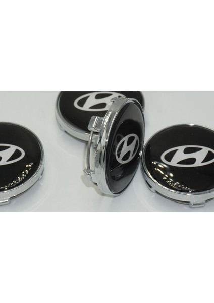 Hyundai Jant Göbeği Gümüş Kapak Seti 60MM indirimleri