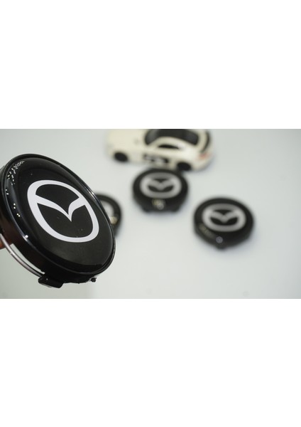 Mazda Jant Göbeği Siyah Kapak Seti 60MM fırsatları