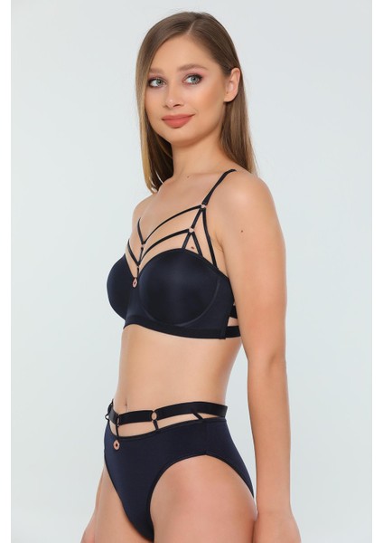 Kadın Balenli Desteksiz Sütyen Külot Takımı 5045 - 1 Adet fiyatları