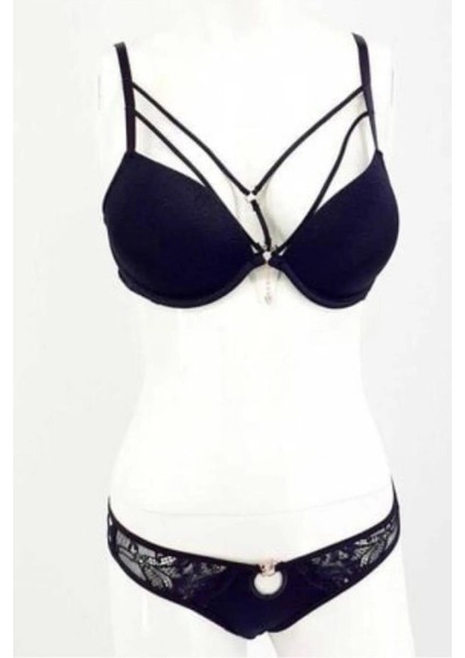Kadın Silikonlu Simli Sütyen Külot Takımı 5020 - 1 Adet fiyatları