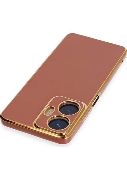 Realme C55 Kılıf Parlak Detaylı Kamera Korumalı Volet Silikon modelleri