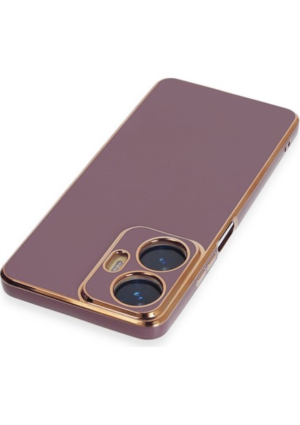 Realme C55 Kılıf Parlak Detaylı Kamera Korumalı Volet Silikon modelleri