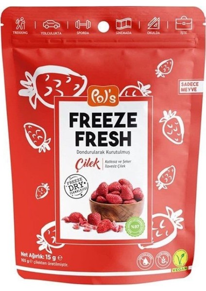 Pol's Freeze Fresh Dried Çilek