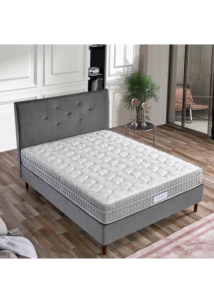 Us. Sleepıng Ultra Super Gray Yaylı Yatak 160 x 200