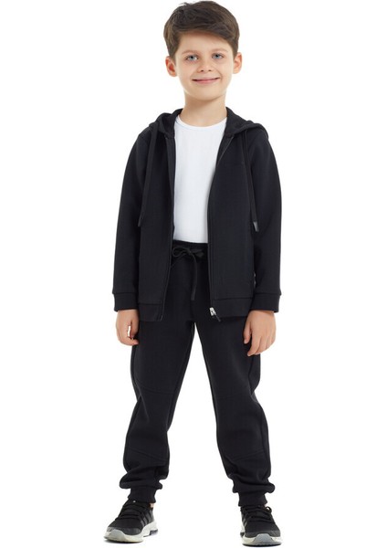 Erkek Çocuk Sweatshirt 80007 - Siyah