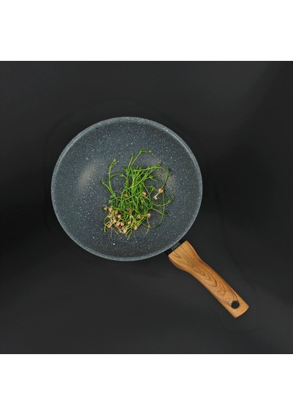 Marble Natura Granit Wok Tava 28 cm fırsatları