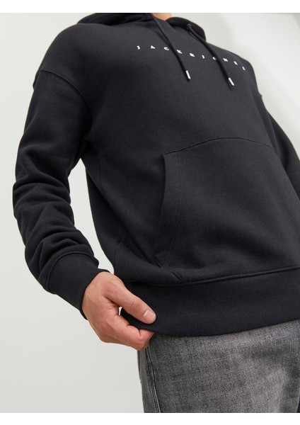 Hood Star Erkek Siyah Kapüşonlu Sweatshirt fiyatları