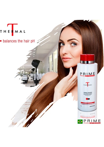 3'lü Set Thermal Brezilya Keratin + Şampuan + Saç Maskesi 1100 ml