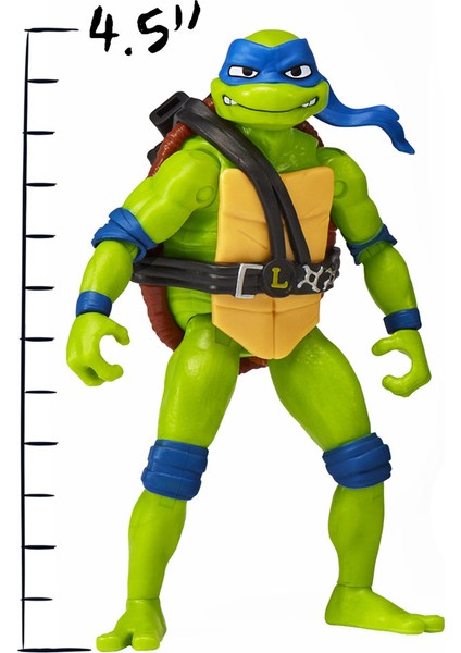 Ninja Turtles Mutant Mayhem Aksiyon Figürler Leonardo 83269