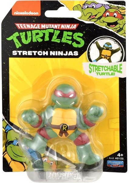 Ninja Turtles Mutant Mayhem Stretch Figürler Raphael 81120