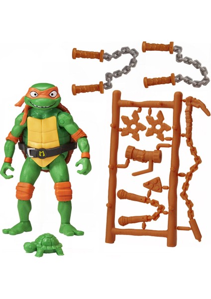 Ninja Turtles Mutant Mayhem Aksiyon Figürler Michelangelo 83269