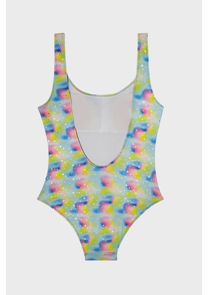 Rihanna Kalın Askılı Kolay Kuruyan Uv Korumalı Parlak Baskılı Mayo Bayan Mayo SM22140054 fiyatları