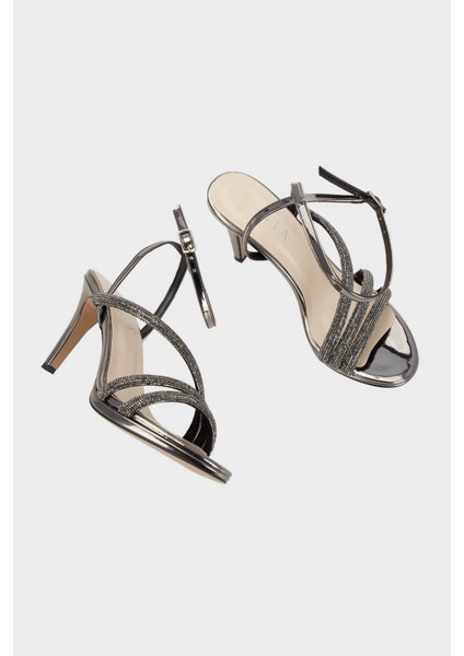 Taşlı Topuklu Abiye Ayakkabı Bayan Ayakkabı 3475871733 indirimleri