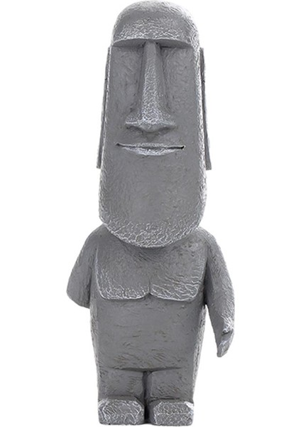 1 Adet Eski Paskalya Adası Heykeli Masa Süsleri Için Dekor Monoliti 4 (Yurt Dışından)