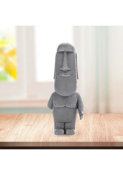 1 Adet Eski Paskalya Adası Heykeli Masa Süsleri Için Dekor Monoliti 4 (Yurt Dışından) fiyatları