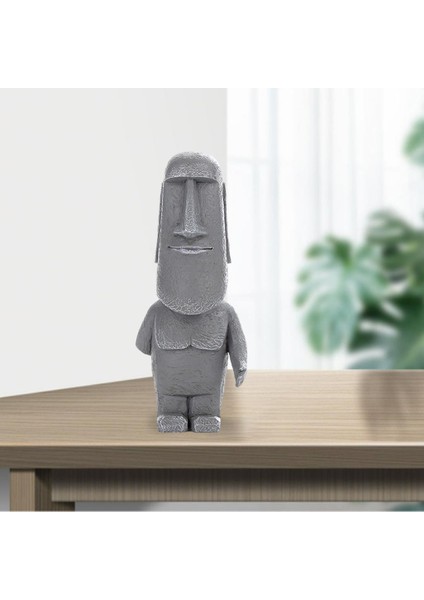 1 Adet Eski Paskalya Adası Heykeli Masa Süsleri Için Dekor Monoliti 4 (Yurt Dışından) fırsatları