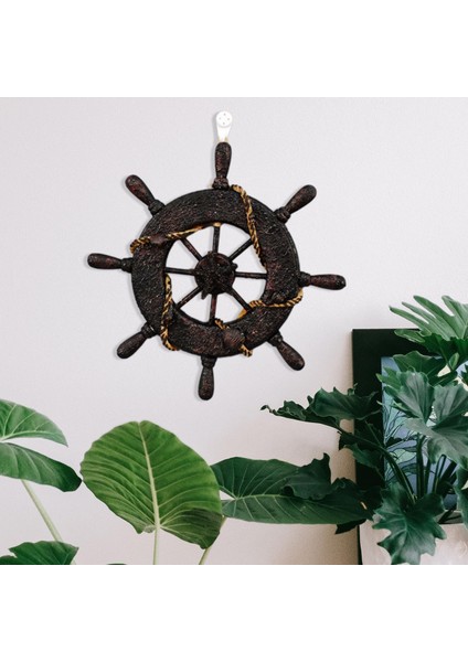 Kapı Fotoğrafçılığı Için Retro Denizci Direksiyon Duvarı Dekor 23CM (Yurt Dışından) fırsatları