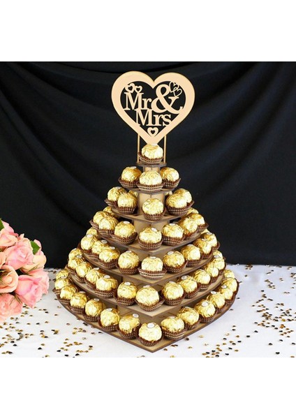 Çikolata Ekran Stand Tutucu Şeker Cupcake Tatlıları Akşam Yemeği Partisi Için Raf (Yurt Dışından) fırsatları