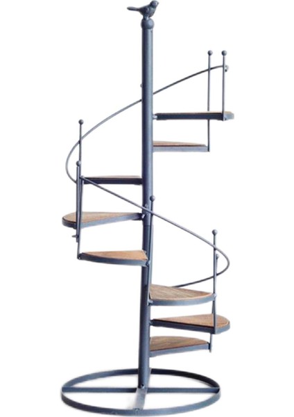 8 Katmanlı Spiral Bitki Stand Farmudu Bitki Rafı Bahçe Için Çoklu Raf (Yurt Dışından)