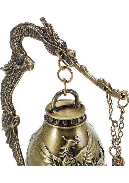 Masaüstü Feng Shui Vintage Dragon Fengshui Bell Tibetan Bahçe Süsleri Masa Phoenix (Yurt Dışından) fırsatları