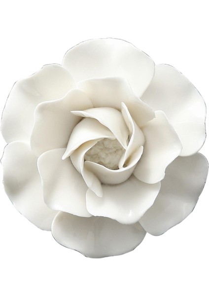 3D Seramik Dekor, Canlı Şakayık Için Benzersiz Sönen Süsleme 8 cm (Yurt Dışından)