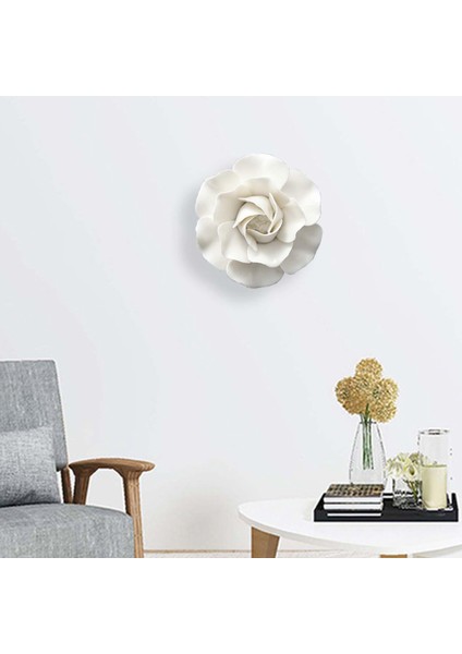 3D Seramik Dekor, Canlı Şakayık Için Benzersiz Sönen Süsleme 8 cm (Yurt Dışından)