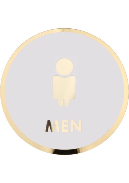 Banyo Işareti Erkek ve Kadın Banyo Çıkartmaları Duvar Dekasyonu Tuvalet Kapısı D (Yurt Dışından) fiyatları
