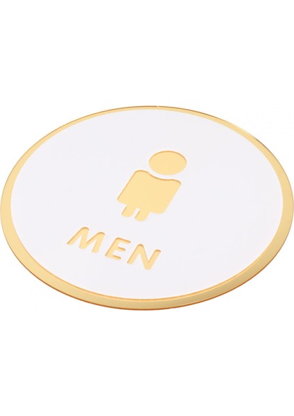 Banyo Işareti Erkek ve Kadın Banyo Çıkartmaları Duvar Dekasyonu Tuvalet Kapısı D (Yurt Dışından) modelleri