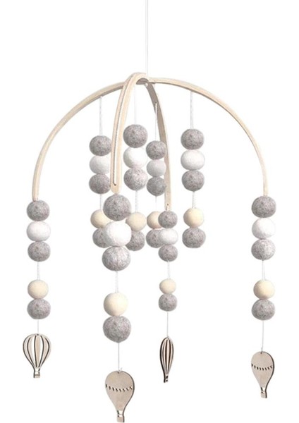 Mobil Rüzgar Zil Minimalist Iskandinav Stili Çocuklar Kreş Odası Dekor Balon (Yurt Dışından)