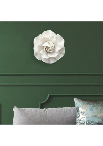 Çok Boyutlu 3D Seramik Çiçek Dekor Camellia 7cm (Yurt Dışından) indirimleri