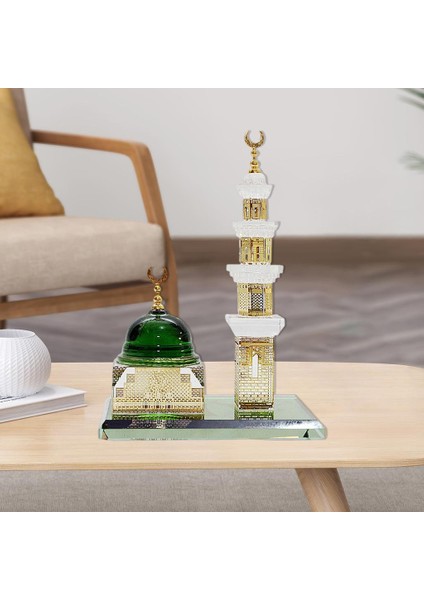 Yaldızlı Cami Heykel Dekor Premium Heykelcik Dini El Sanatları Hediyesi (Yurt Dışından) modelleri