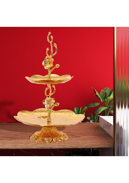 2 Katman Yuvarlak Cupcake Standı Heykel Kurabiye Tepsisi Tatlı (Yurt Dışından) indirimleri