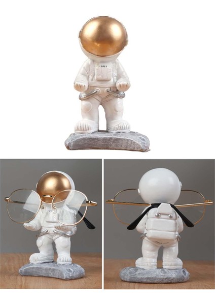 Astronot Gözlük Tutucu Ekran Stand Gözlükleri Ekran Raf Camları Braketi Iki Ayak Üzerinde Duruşuyor (Yurt Dışından) fırsatları