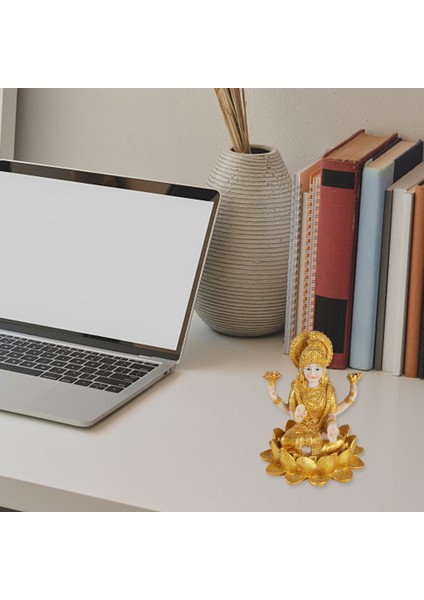 Tanrıça Altın Süs Barış Heykelleri Feng Shui Buda Heykeli B (Yurt Dışından) indirimleri