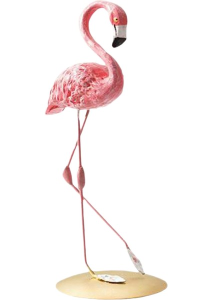 Flamingo Heykelcik Flamingo Heykel Flamingo Heykeli Otel Ev Girişi Asansörü Ayak 8CMX17.5CM (Yurt Dışından)