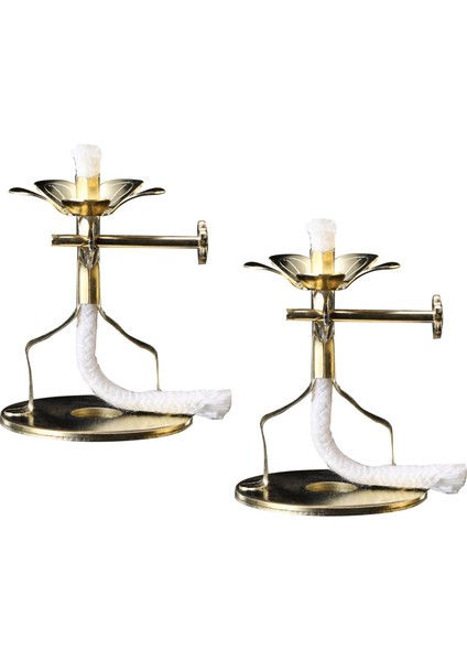 Tereyağı Lambası Fiter Fitil Lamba Stand Budist Sunak Malzemeleri Festival Için 5.5X4CM (Yurt Dışından)