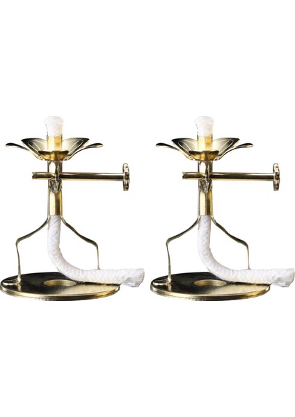 Tereyağı Lambası Fiter Fitil Lamba Stand Budist Sunak Malzemeleri Festival Için 5.5X4CM (Yurt Dışından)