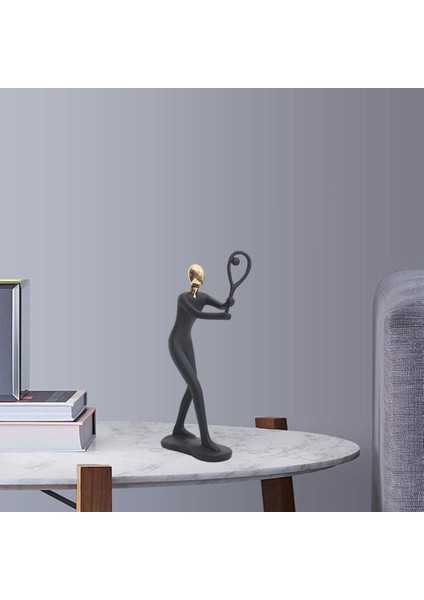 Şekil Üstü Heykel Raf Heykeli Badminton (Yurt Dışından) modelleri