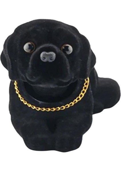 Bobble Head Dog Sodding Dog Figurine Model Süsler Araba Gösterge Tablosu Dekoru 16CMX8CMX10CM (Yurt Dışından)